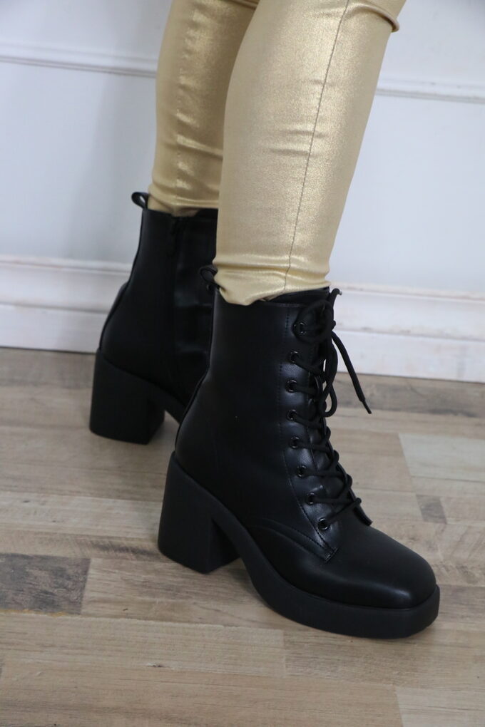 Botas Tacón Ancho