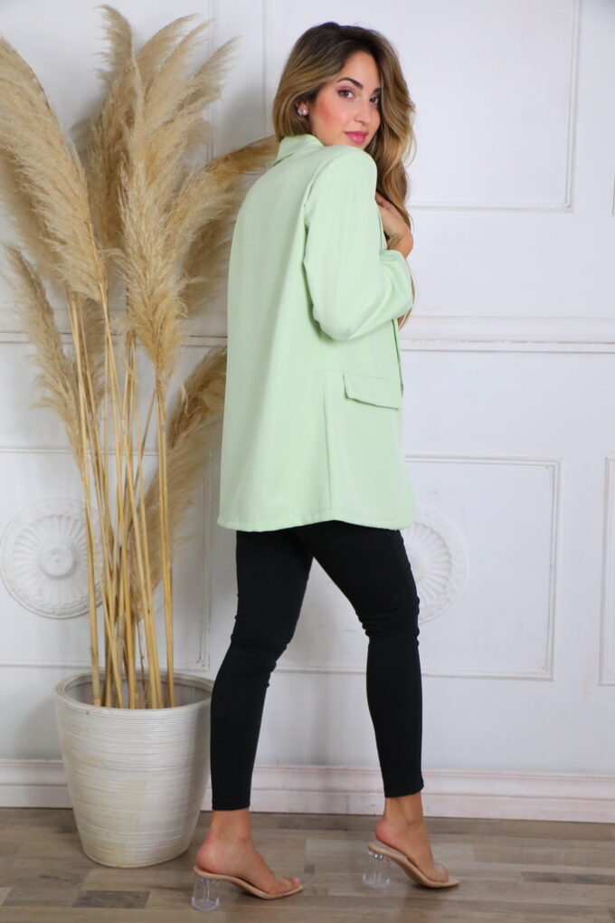 Blazer Manga Fruncida