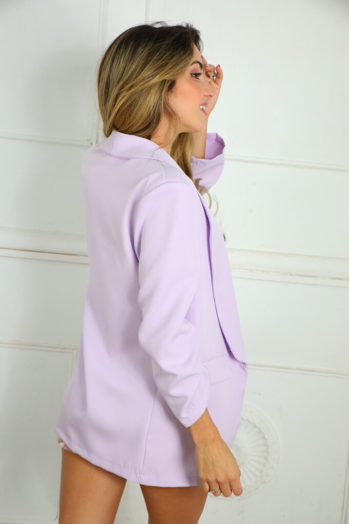 Blazer Manga Fruncida