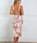 Vestido Canalé Estampado - Imagen 3
