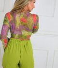 Top Gasa Estampado - Imagen 4