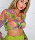 Top Gasa Estampado - Imagen 2