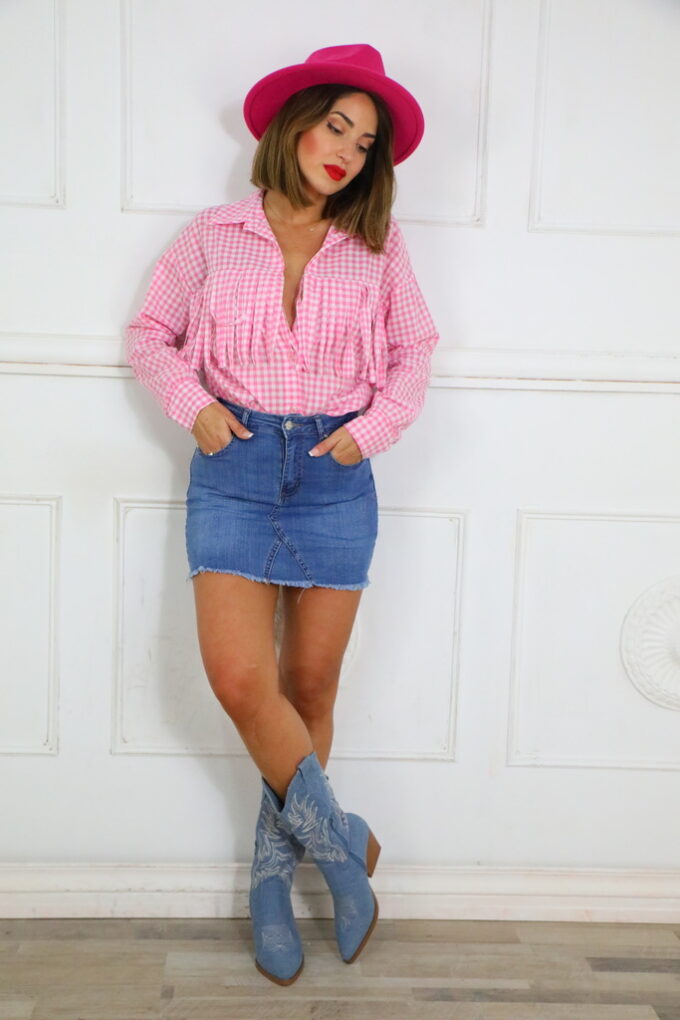 Short-Falda Vaquera Reductora