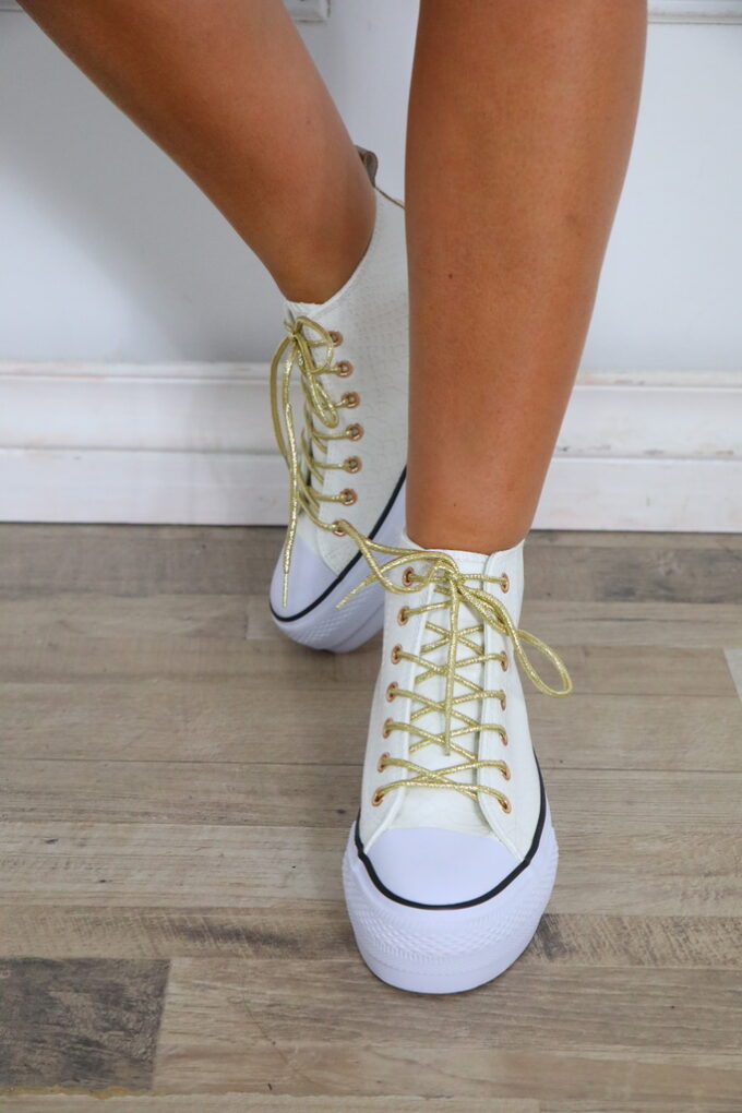 Deportivas Polipiel Print