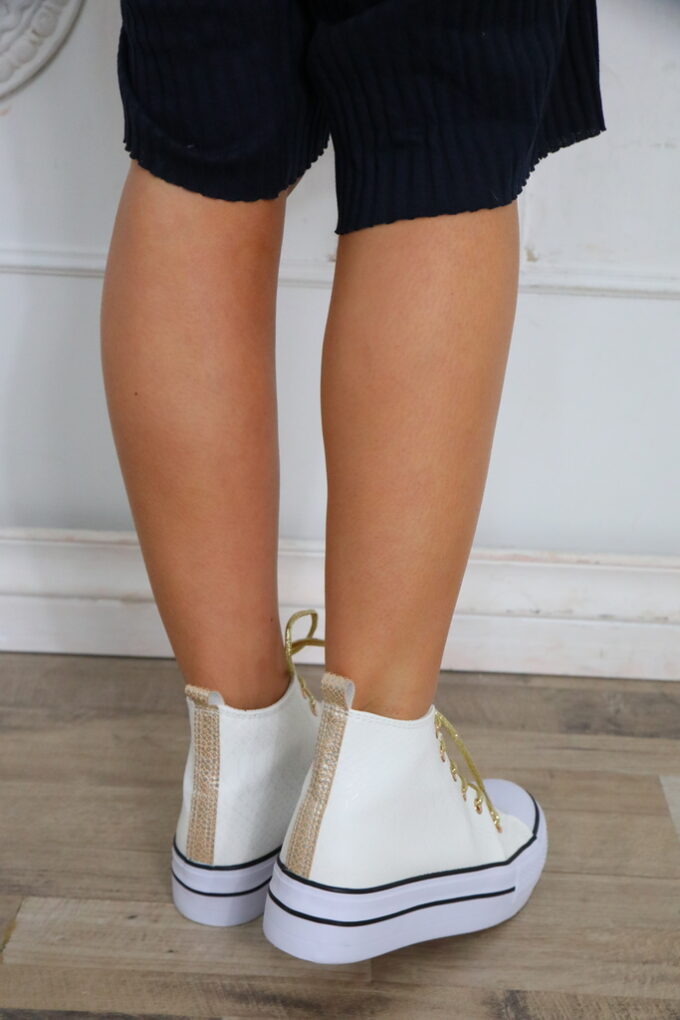 Deportivas Polipiel Print