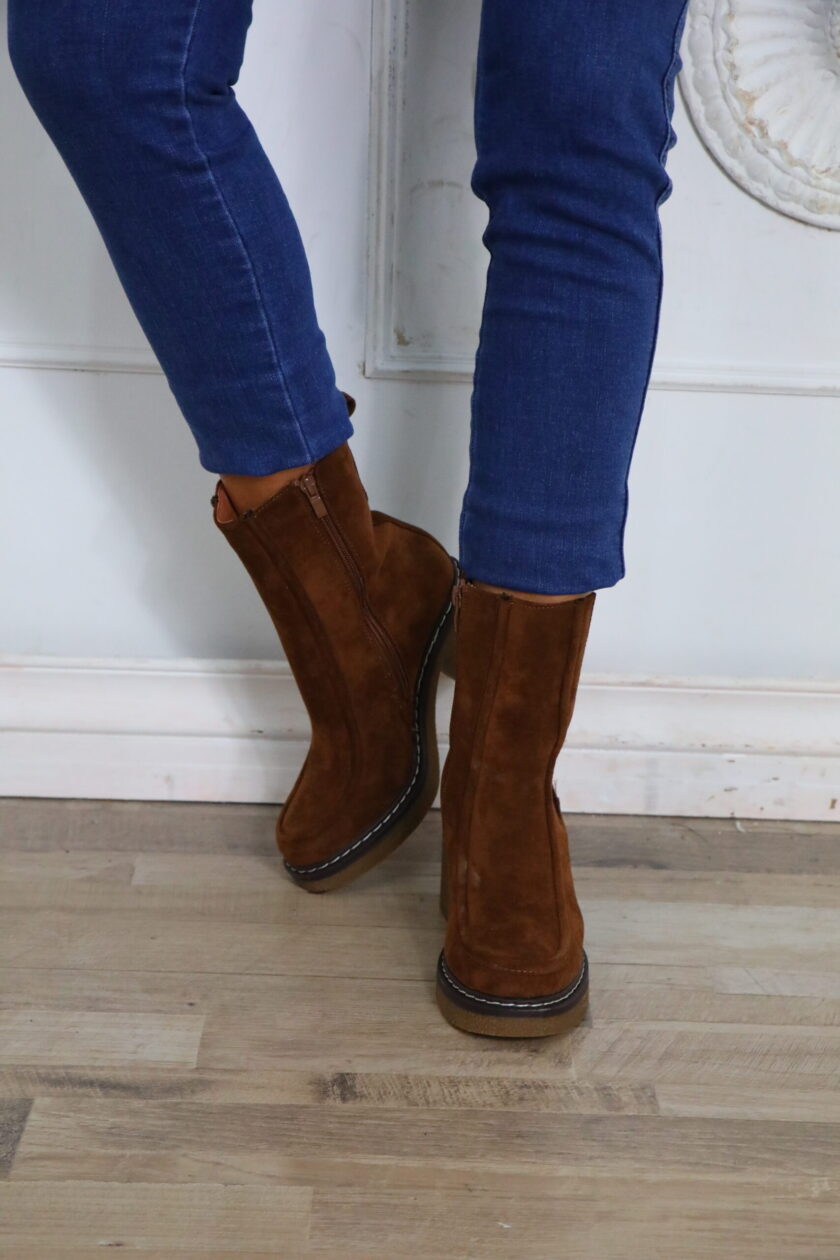 Botas Antelina Elástico - Imagen 3