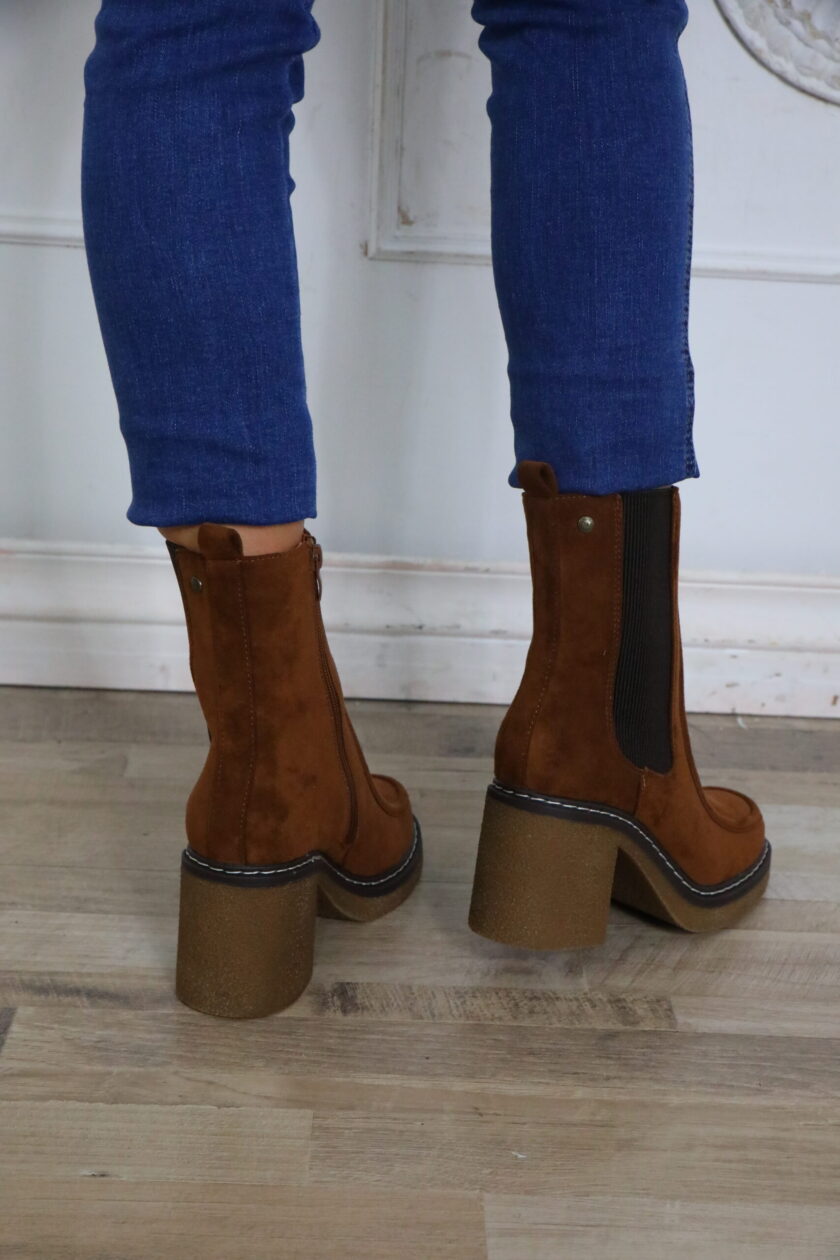 Botas Antelina Elástico - Imagen 4