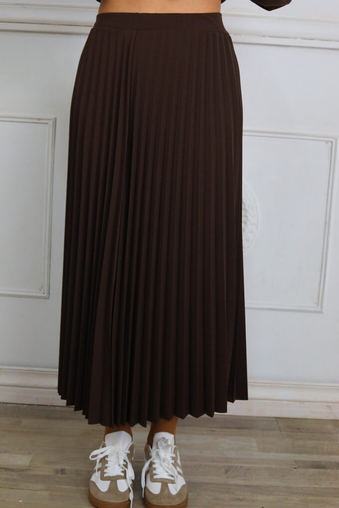 Falda Larga Plisada