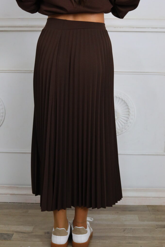 Falda Larga Plisada