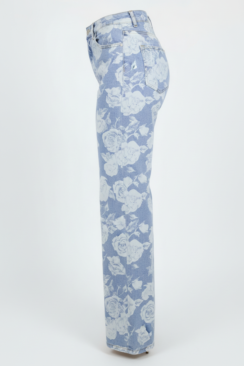 Vaquero Super Stretch Estampado - Imagen 5