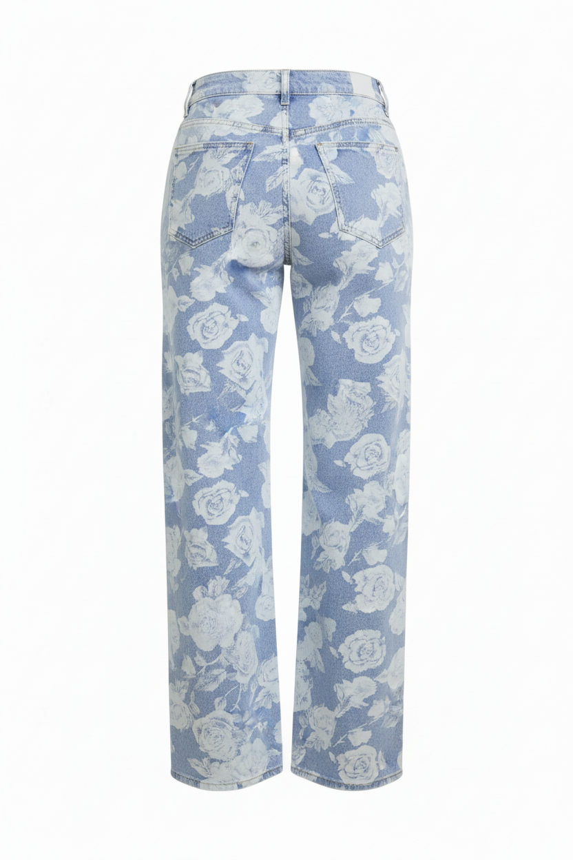 Vaquero Super Stretch Estampado - Imagen 6