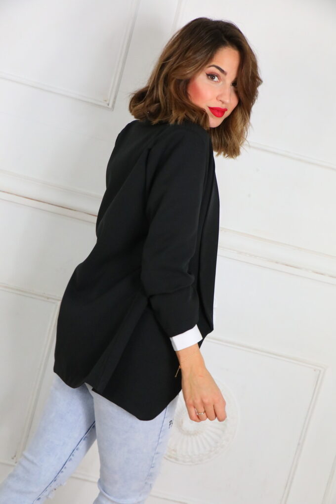 Blazer Manga Fruncida