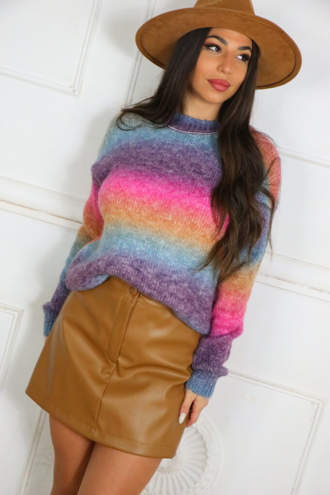 Falda-Pantalón Polipiel