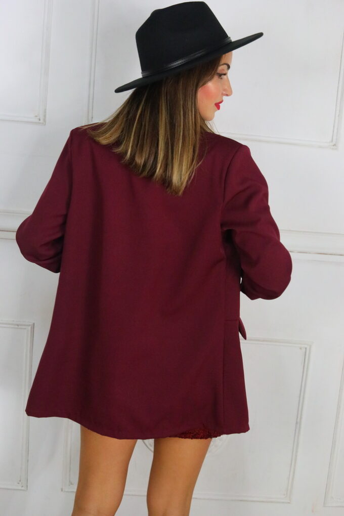 Blazer Manga Fruncida