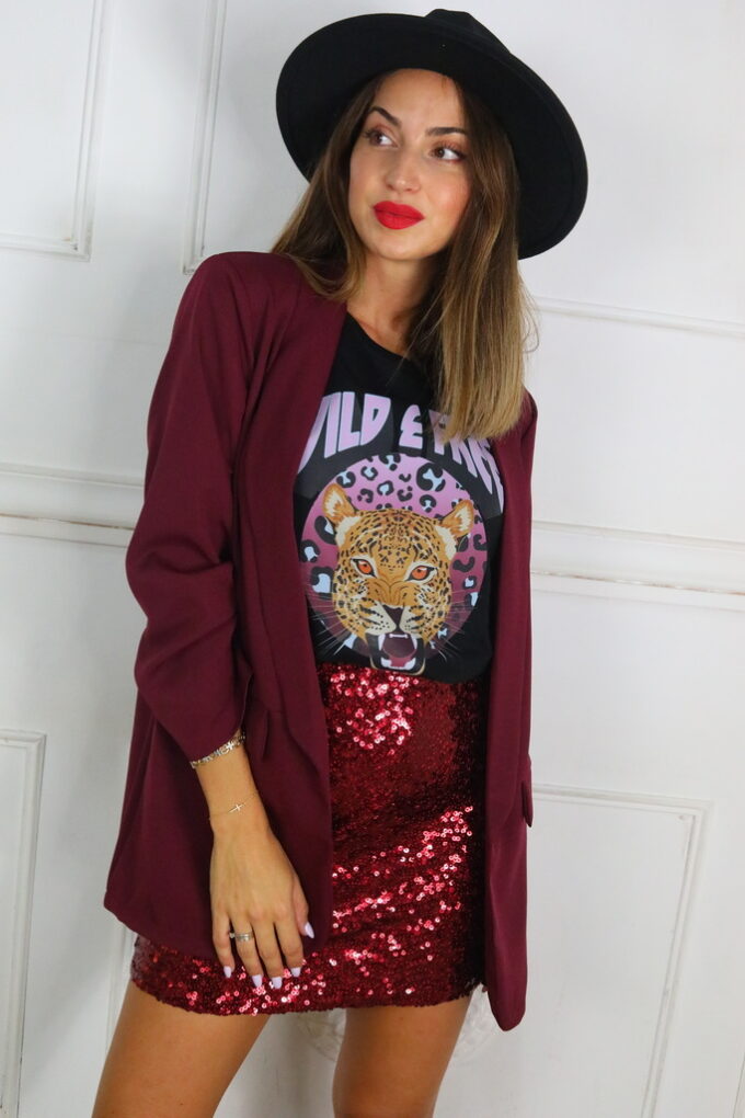 Blazer Manga Fruncida