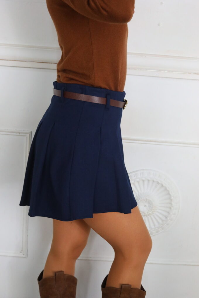 Falda Tablas Cinturón