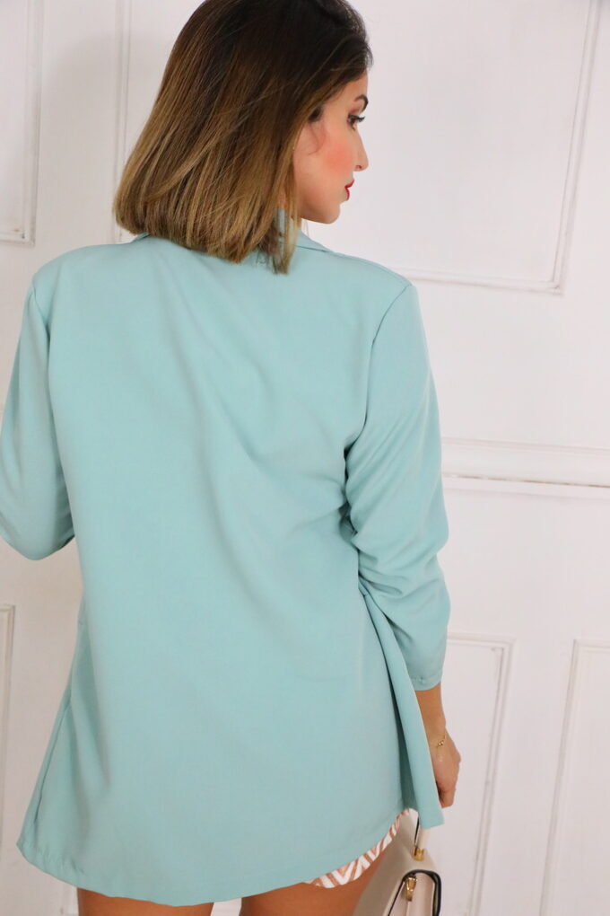 Blazer Manga Fruncida