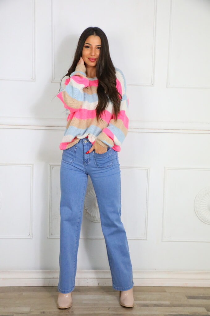 Vaquero Push Up Cropped