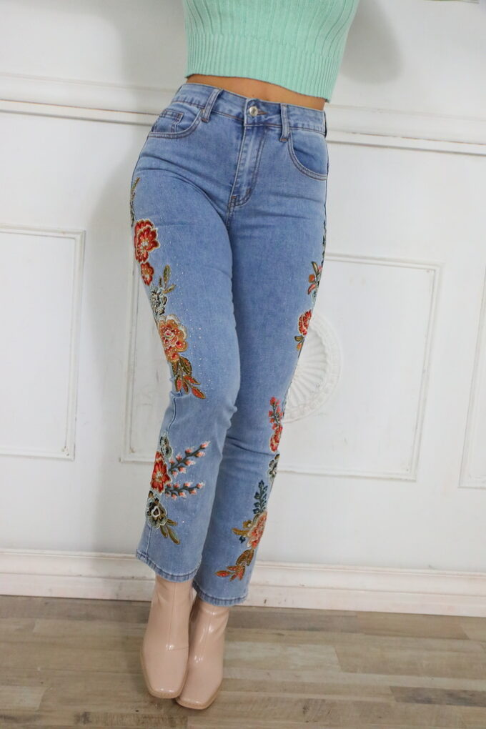 Vaquero Bordado Push Up