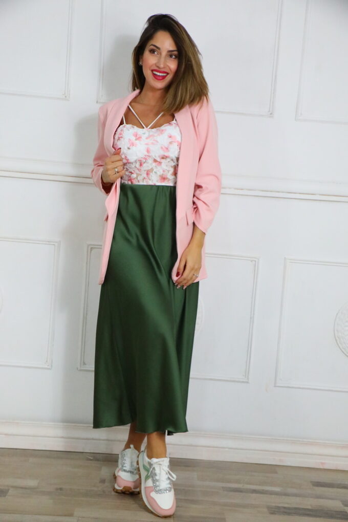 Blazer Manga Fruncida