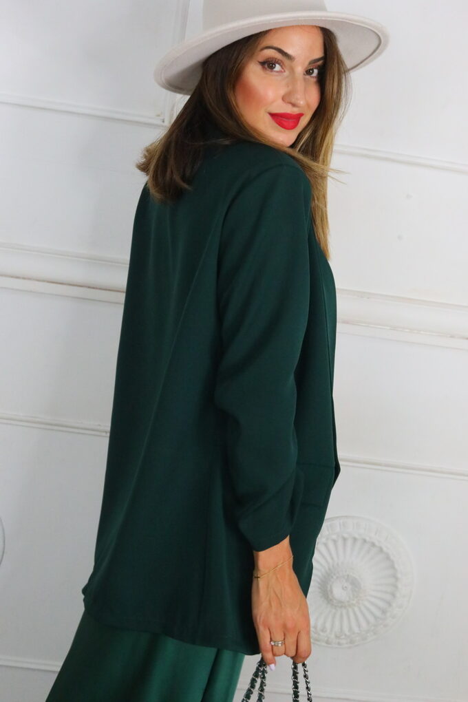 Blazer Manga Fruncida