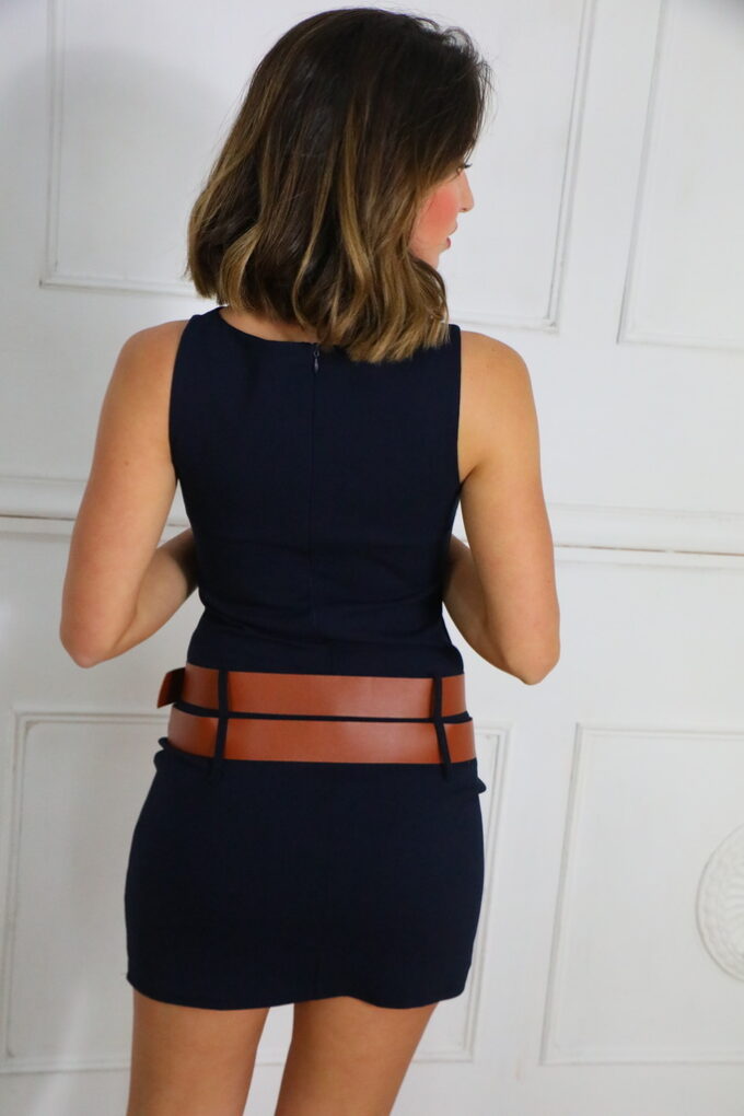 Vestido Doble Cinturón