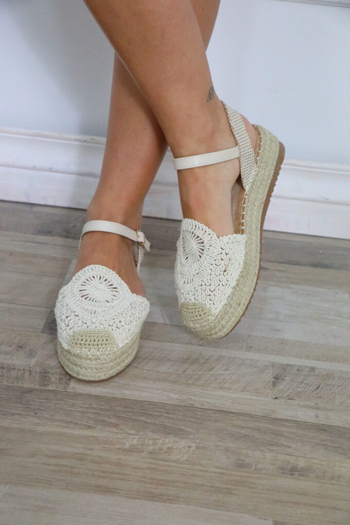 Alpargata Crochet