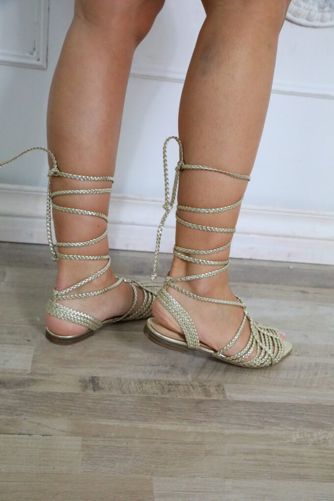 Sandalias Trenzadas