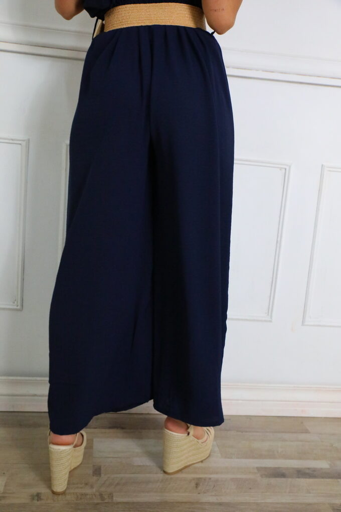 Pantalón Fruncido Cinturón
