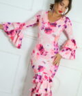 Vestido Flamenco Flores