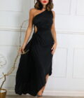Vestido Plisado Asimétrico - Imagen 31