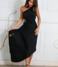 Vestido Plisado Asimétrico - Imagen 33