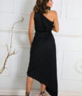 Vestido Plisado Asimétrico - Imagen 34