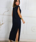 Vestido Hombreras Algodón - Imagen 14