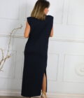 Vestido Hombreras Algodón - Imagen 15