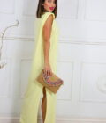 Vestido Hombreras Algodón - Imagen 8