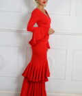 Vestido Flamenco Triple Volante - Imagen 16
