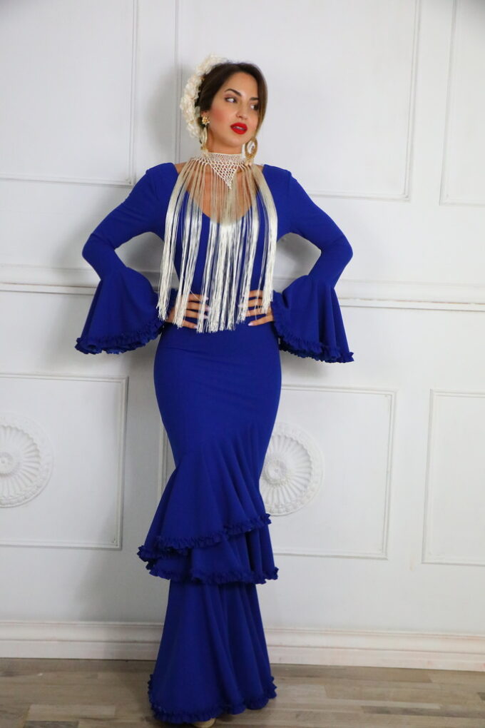 Vestido Flamenco Triple Volante
