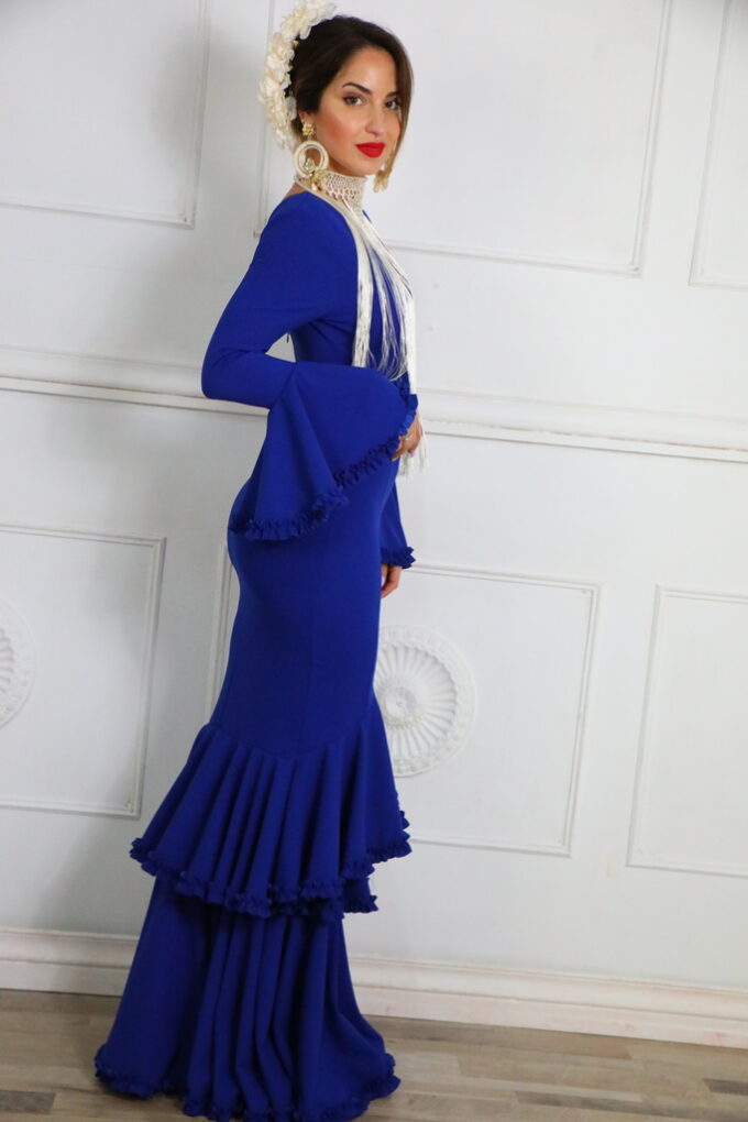 Vestido Flamenco Triple Volante