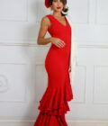 Vestido Lasisa Triple Volante - Imagen 8