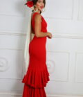 Vestido Lasisa Triple Volante - Imagen 9