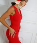 Vestido Lasisa Triple Volante - Imagen 12