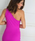 Vestido Asimétrico Pliegues - Imagen 5