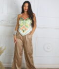 Pantalon Satén Ancho - Imagen 2
