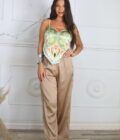 Pantalon Satén Ancho