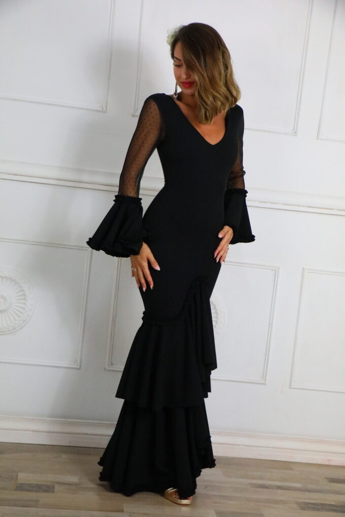 Vestido Flamenca Plumetti