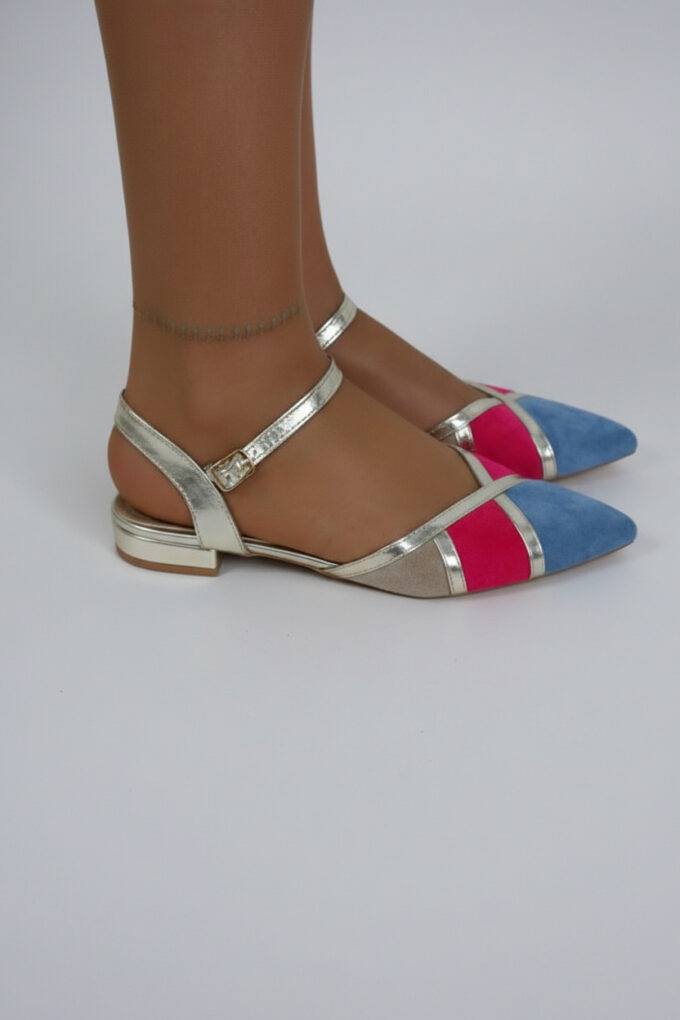 Sandalias Planas Multicolor