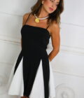 Vestido Bicolor Vuelo - Imagen 5