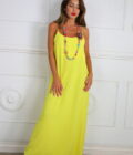 Vestido Tirantas Largo