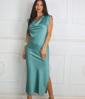 Vestido Satén Largo - Imagen 4